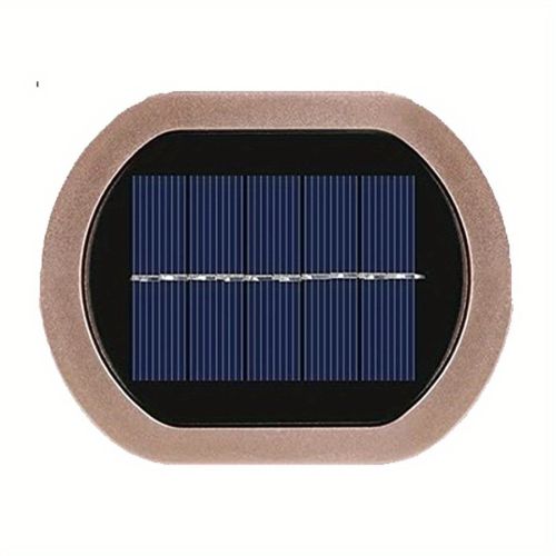 1pc 2 LEDs Solar Wall Light UP And Down Illuminate Outdoor Sunlight Sensor Lamp Waterproof Modern Nordic Style Decor For Home Garden Porch (Warm White