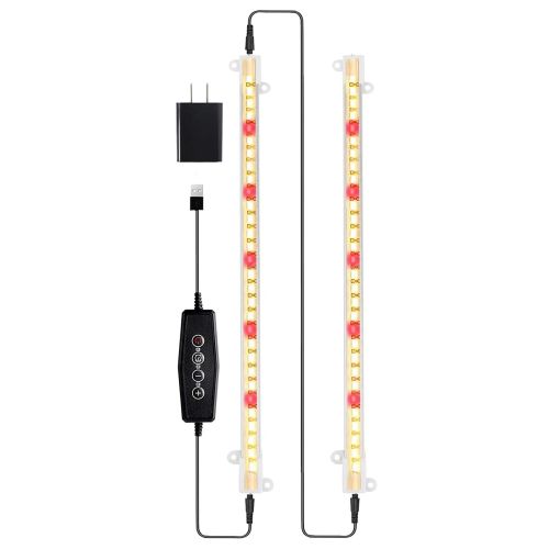 LED Plant Grow Light Strips Full Spectrum Plant Growing Lamp Bar with 2 Strips LED Plant Grow Light Strips Full Spectrum Plant Growing Lamp Bar with 2 Strips