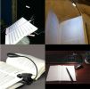 Flexible Clip On LED Light Lamp For Book Reading Tablet Laptop PC EReader