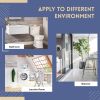 Home Over-The-Toilet Shelf Bathroom Storage Space Saver with Adjustable Shelf Collect Cabinet