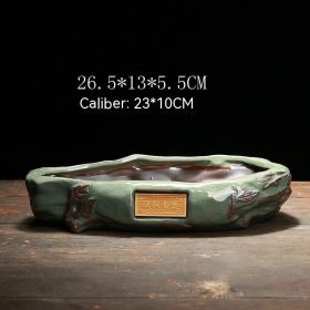 Special Basin Rockery Base Basin (Option: MY031 Xinxiangrong)