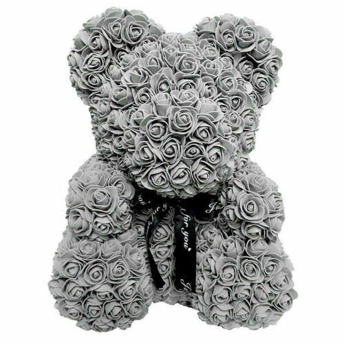 Rose Bear Eternal Rose Bear Creative Ornaments