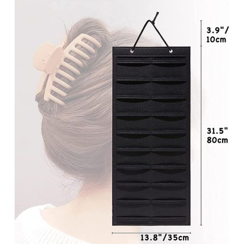 Wall Mounted Felt Hanging Eyeglass Bag