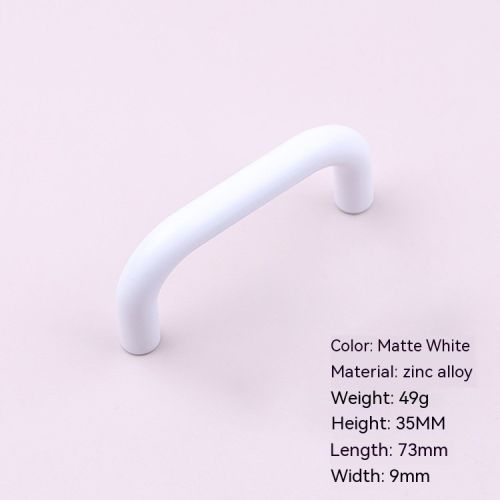 Children's House Closet Door Drawer Handle Creative Cartoon Snail Badminton Colorful Cute Handle