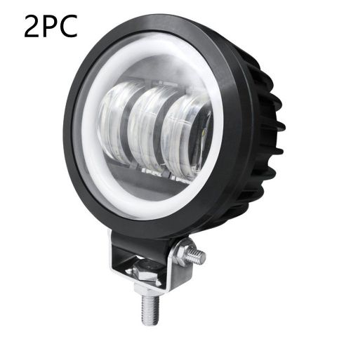 Fog Light With Aperture Angel Eye Motorcycle Spotlight Off-road Vehicle