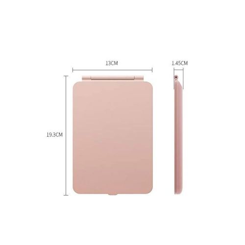LED Touch Makeup Mirror With Light Flip Portable Folding