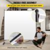 VEVOR Office Partition 71" W x 14" D x 72" H Room Divider Wall w/Thicker Non-See-Through Fabric Office Divider Steel Base Portable Office Walls Divide