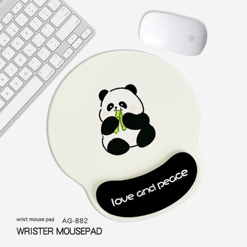 Cute Panda Non-slip Wrister Protective Mouse Pad